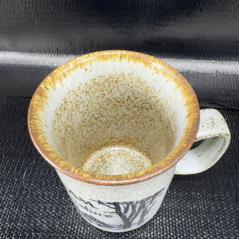Dunoon Ceramics Stoneware Coffee Mug Cup‎ Scotland Evesham Worcestershire Mug